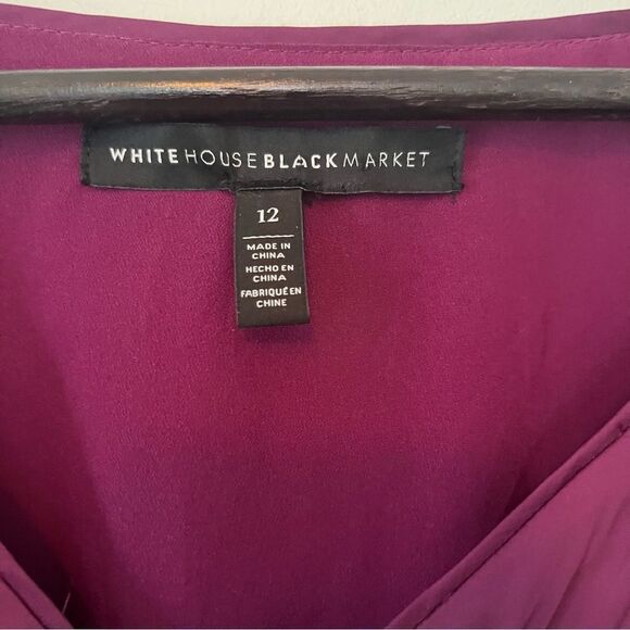 Elegant Purple Women's Dress - Picture 4 of 12